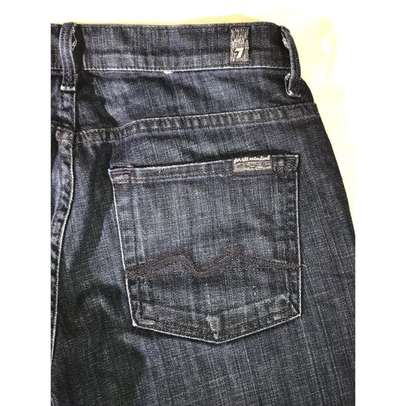 7 For All Mankind  Women's High Waist Bootcut Western Style Boho Chic Jeans - Picture 3 of 9